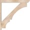 Ekena Millwork Balboa Slat Smooth Outlooker, Douglas Fir, 5 1/2"W x 44"D x 44"H OUT06X44X44BOA06SDF - alternate 3